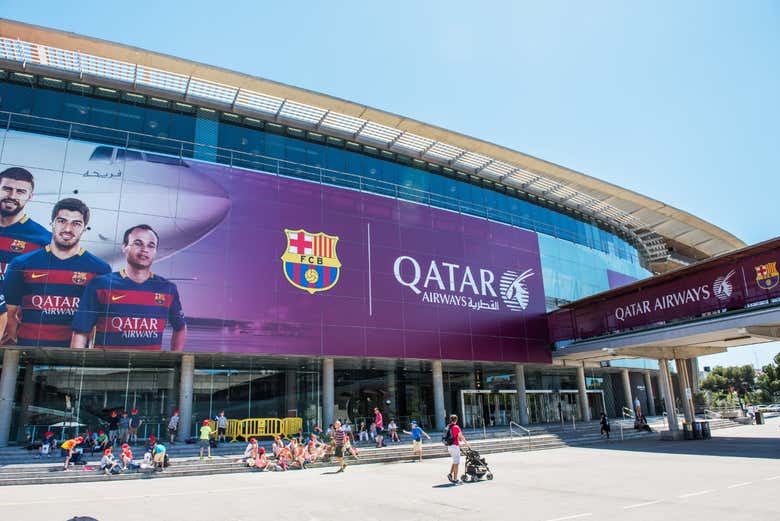 Extérieur du Camp Nou